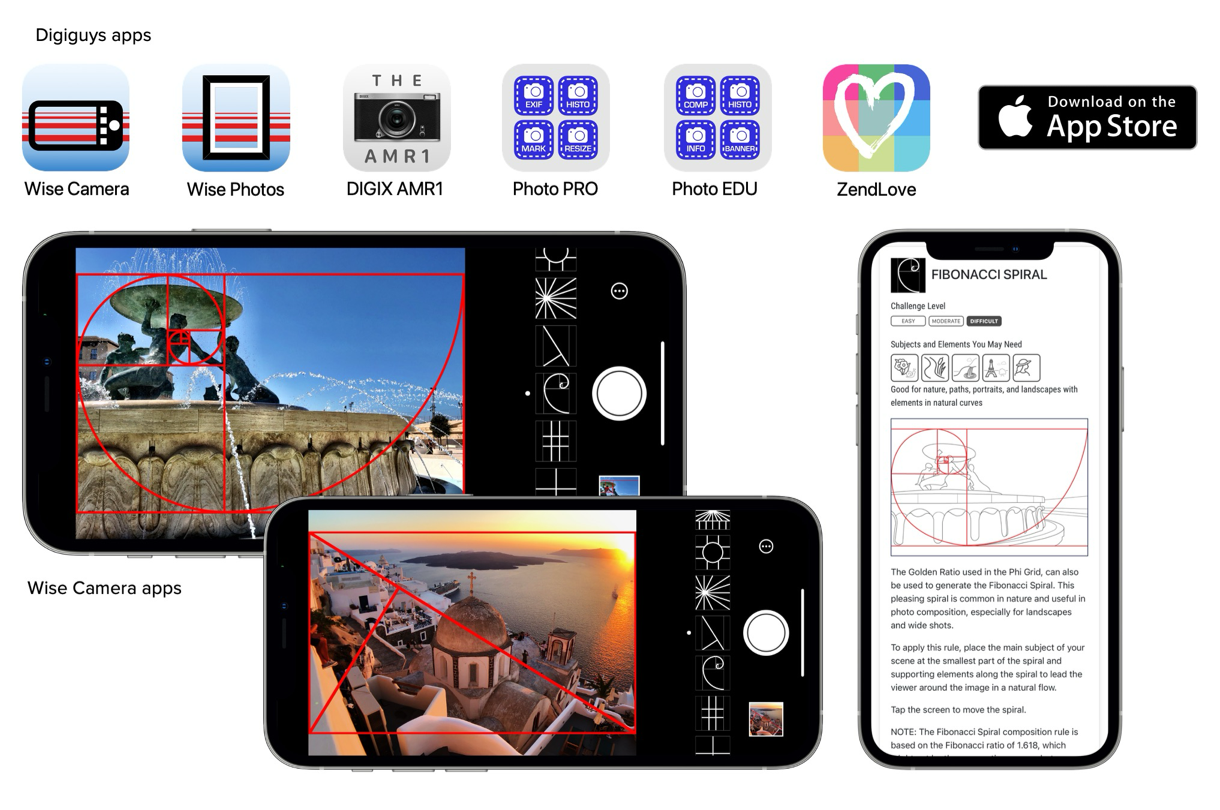 Digiguys iOS apps screenshots